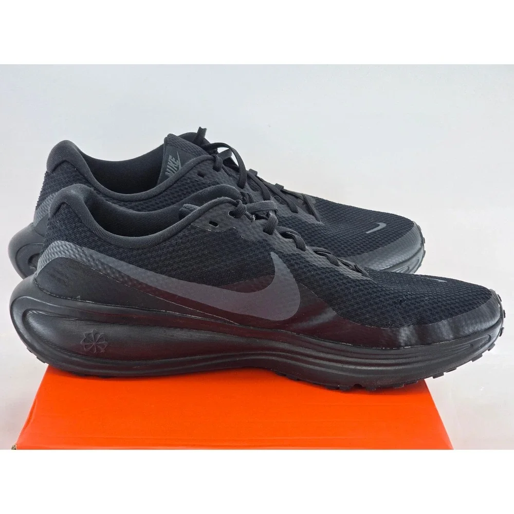 Nike Revolution 8 Running Shoes Mens 10.5 Black HJ9198-002 - Good